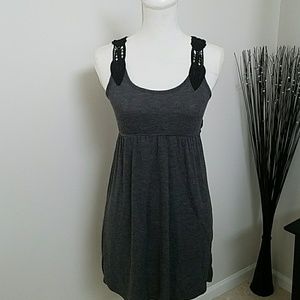 Crochet back dress